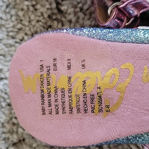 Sam Edelman Baby Rainbow Dancer shoes - Picture 3 of 4
